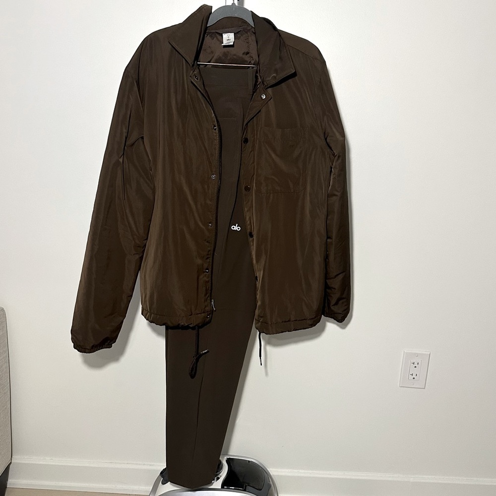 Alo Yoga Day To Night Jacket and Pant Set